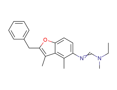 N'-(2-benzyl-3,4-dimethyl-benzofuran-5-yl)-N-ethyl-N-methyl-formamidine