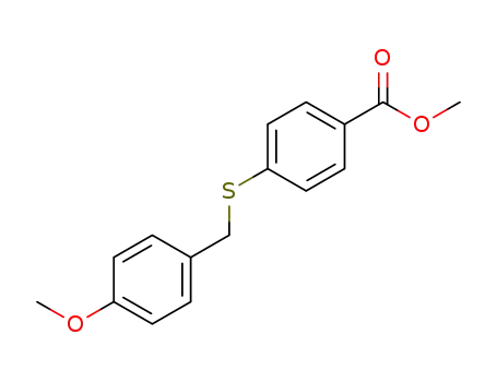 methyl 4-[(4-methoxybenzyl)sulfanyl]benzoate