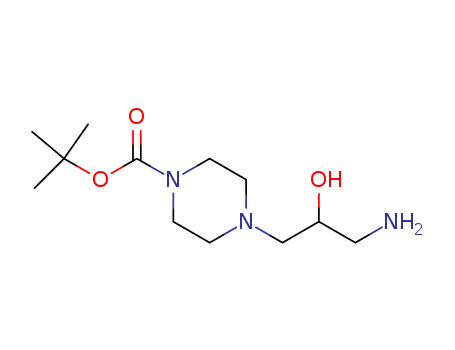 tert-Butyl 4-(3-amino-2-hydroxypropyl)piperazine-1-carboxylate