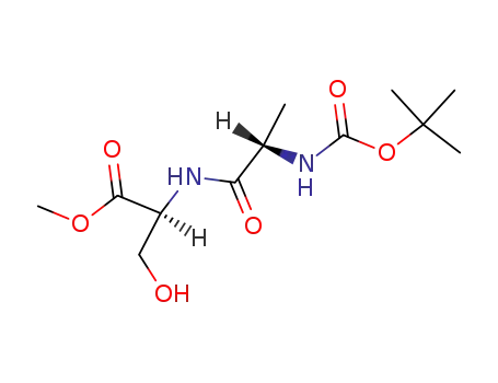 L-Serine, N-[(1,1-dimethylethoxy)carbonyl]-L-alanyl-, methyl ester