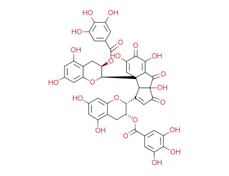 Molecular Structure of 1281964-69-9 (theacitrin C)