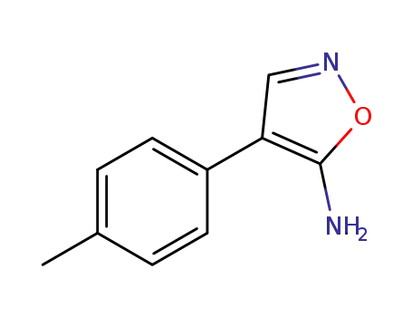 Molecular Structure of 925007-30-3 (4-P-TOLYLISOXAZOL-5-AMINE)