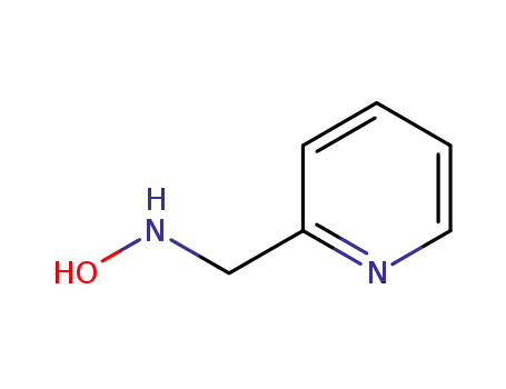 Molecular Structure of 147347-99-7 (2-Pyridinemethanamine,N-hydroxy-(9CI))