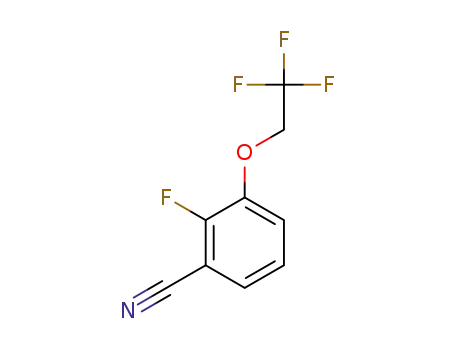 2-fluoro-3-(2,2,2-trifluoroethoxy)benzonitrile