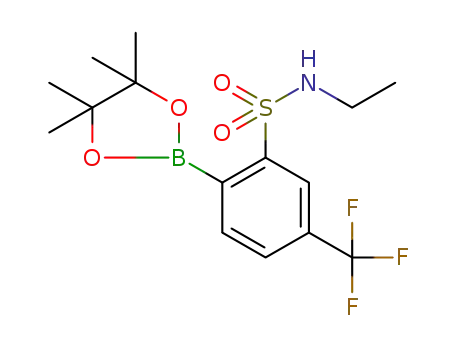 N-ethyl-2-(4,4,5,5-tetramethyl-1,3,2-dioxaborolan-2-yl)-5-(trifluoromethyl)benzenesulfonamide