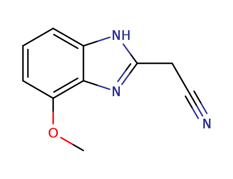 1H-Benzimidazole-2-acetonitrile,4-methoxy-(9CI)