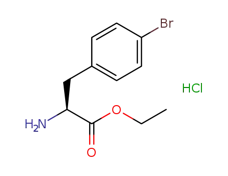 Ethyl (S)-2-amino-3-(4-bromophenyl) propanoate hydrochloride