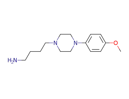 Molecular Structure of 1016675-06-1 (4-(4-(4-methoxyphenyl)piperazin-1-yl)butan-1-amine)
