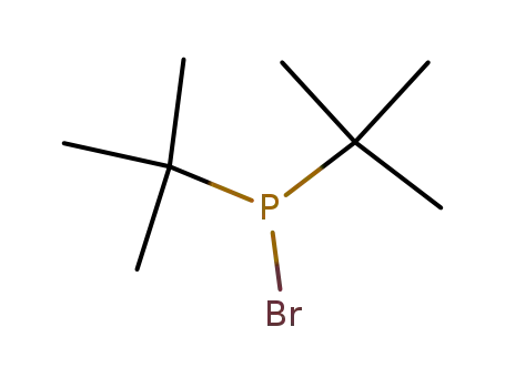 Molecular Structure of 39106-95-1 (Di-tert-butylphosphinbromid)