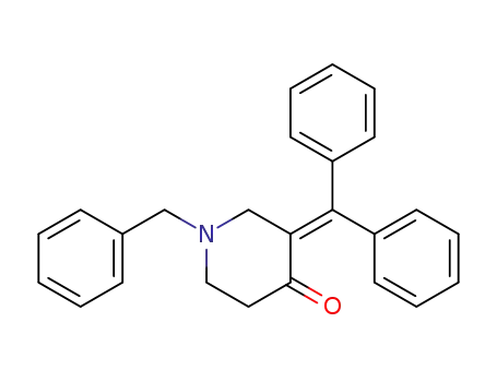 4-Piperidinone, 3-(diphenylmethylene)-1-(phenylmethyl)-