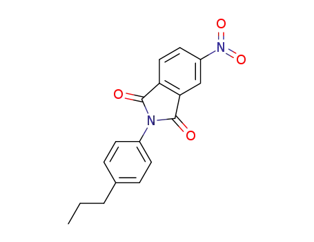 5-nitro-2-(4-propyl-phenyl)-isoindole-1,3-dione