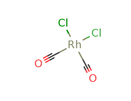 Molecular Structure of 15244-77-6 (Rhodium, dicarbonyldichloro-)