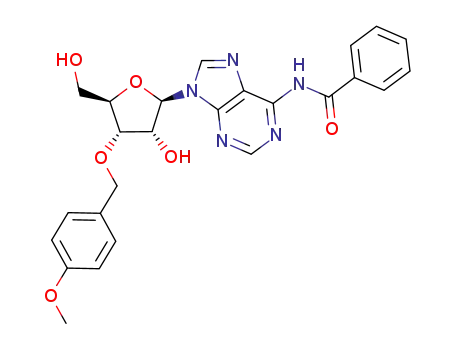 3'-O-(4-methoxybenzyl)-N<sup>6</sup>-benzoyladenosine
