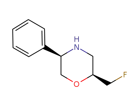 (2S,5R)-2-(fluoromethyl)-5-phenylmorpholine