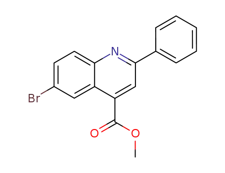 methyl 6-bromo-2-phenyl-4-quinolinecarboxylate