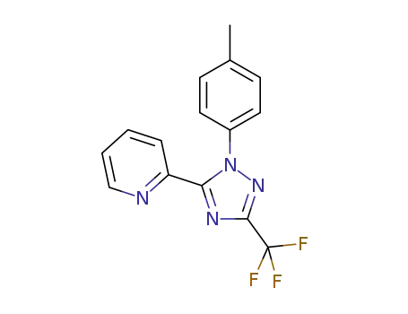2-(1-(p-tolyl)-3-(trifluoromethyl)-1H-1,2,4-triazol-5-yl)pyridine