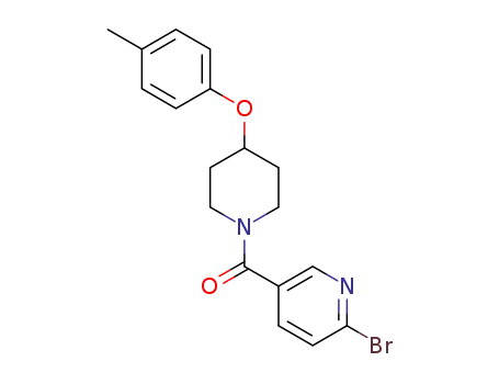 (6-bromopyridin-3-yl)[4-(p-tolyloxy)piperidin-1-yl]methanone