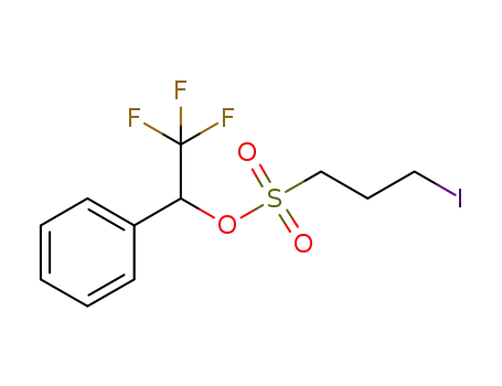 3-iodopropane-1-sulfonic acid 2,2,2-trifluoro-1-phenylethyl ester