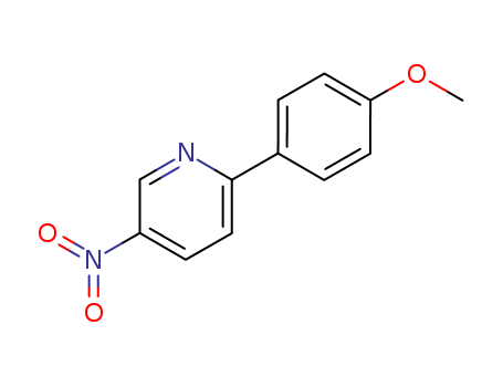 Pyridine,2-(4-methoxyphenyl)-5-nitro-