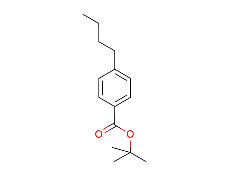 Molecular Structure of 1239384-28-1 (4-butylbenzoic acid t-butyl ester)
