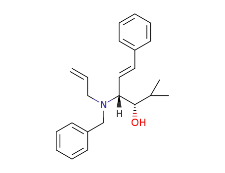 (3S,4R,E)-4-(allyl(benzyl)amino)-2-methyl-6-phenylhex-5-en-3-ol