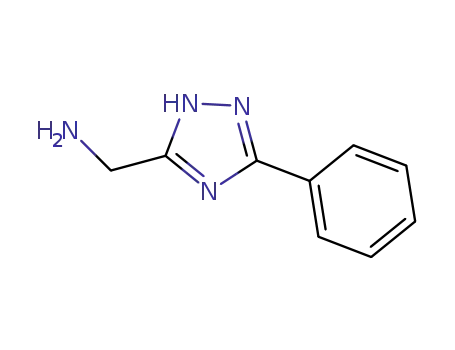 Molecular Structure of 805179-91-3 (3-aminomethyl-5-phenyl-4H-1,2,4-triazole)