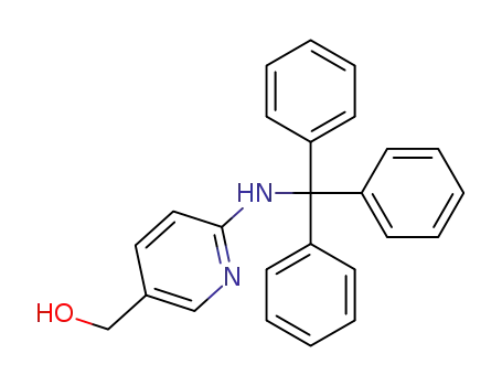 Molecular Structure of 1227486-25-0 ([6-(tritylamino)pyridin-3-yl]methanol)