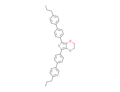 5,7-bis(4'-propylbiphenyl-4-yl)-2,3-dihydrothieno[3,4-b][1,4]dioxine