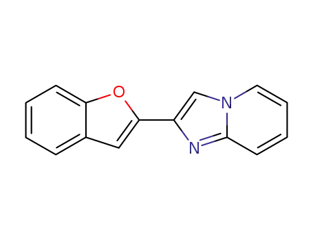 Molecular Structure of 100965-76-2 (Imidazo[1,2-a]pyridine, 2-(2-benzofuranyl)-)