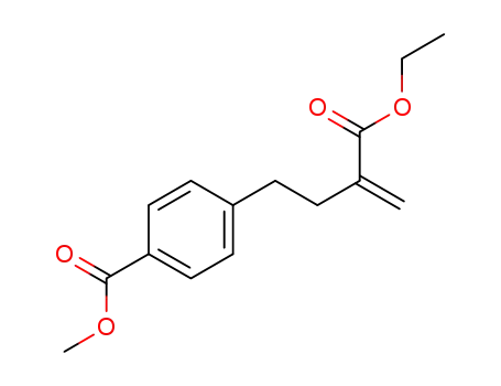 methyl 4-(3-(ethoxycarbonyl)but-3-en-1-yl)benzoate