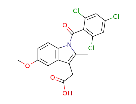 [5-methoxy-2-methyl-1-(2,4,6-trichlorobenzoyl)-1H-indol-3-yl]acetic acid