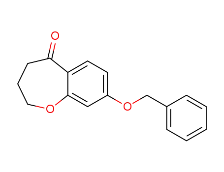 3,4-dihydro-8-phenylmethoxy-1-benzoxepin-5(2H)-one