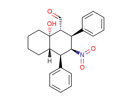 (1R,2S,3S,4R,4aS,8aS)-8a-hydroxy-3-nitro-2,4-diphenyldecahydronaphthalene-1-carbaldehyde
