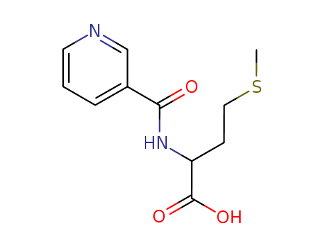Methionine, N-(3-pyridinylcarbonyl)-
