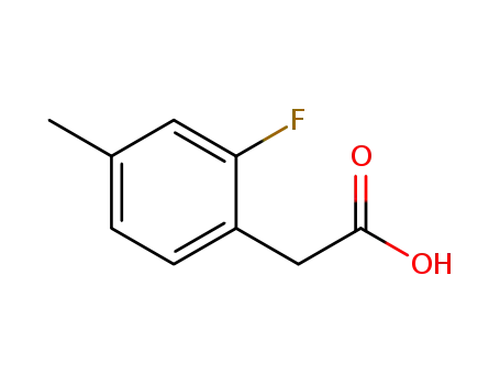 2-Fluoro-4-methylphenylacetic acid