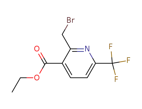 ethyl 2-(bromomethyl)-6-(trifluoromethyl)nicotinate