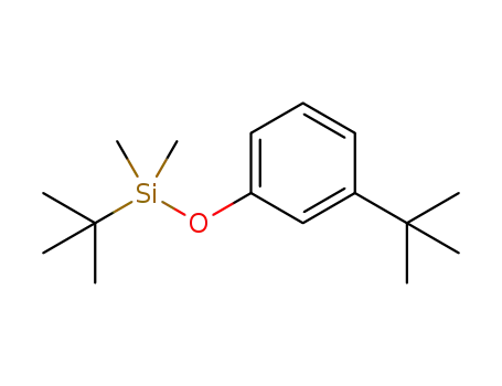 Molecular Structure of 1254941-68-8 (tert-butyl(3-(tert-butyl)phenoxy)dimethylsilane)