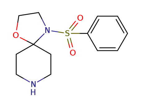 4-(phenylsulfonyl)-1-oxa-4,8-diazaspiro[4.5]decane