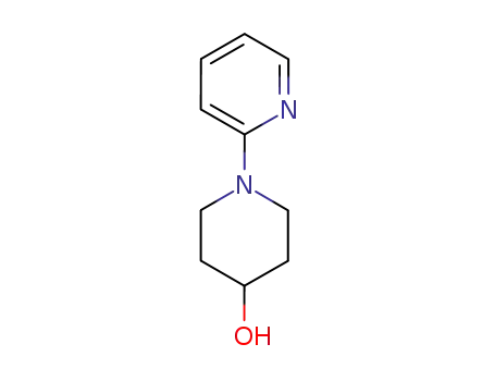 Molecular Structure of 199117-78-7 (1-(Pyridin-2-yl)piperidin-4-ol)