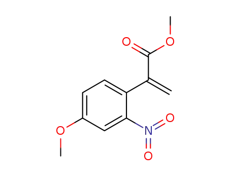 methyl 2-(4-methoxy-2-nitrophenyl)acrylate