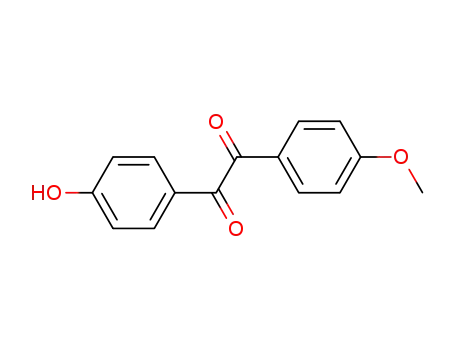 Molecular Structure of 54945-19-6 (4-hydroxy-4'-methoxybenzil)