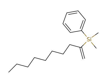 Molecular Structure of 123541-65-1 (Silane, dimethyl(1-methylenenonyl)phenyl-)