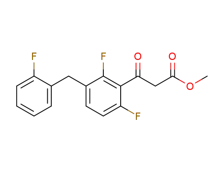 C<sub>17</sub>H<sub>13</sub>F<sub>3</sub>O<sub>3</sub>