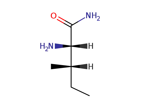 Molecular Structure of 14445-54-6 (L-isoleucinamide)