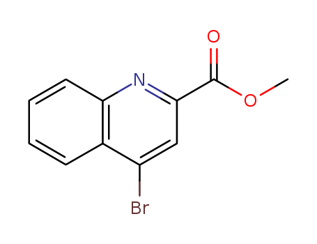2-Quinolinecarboxylic acid, 4-broMo-, Methyl ester 97%