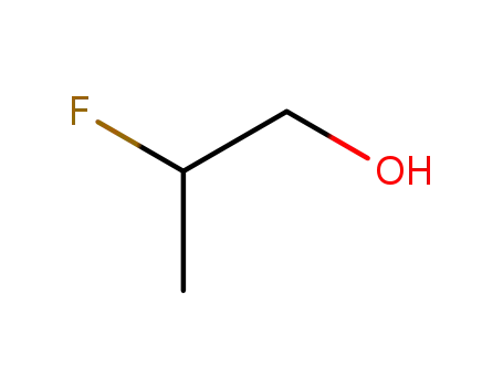 Molecular Structure of 143109-97-1 ((R)-2-FLUOROPROPAN-1-OL, 97% MIN.)