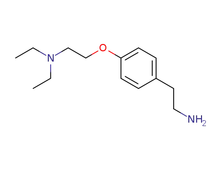 N,N-diethyl-2-(4-(2-aminoethyl)phenoxy)ethylamine