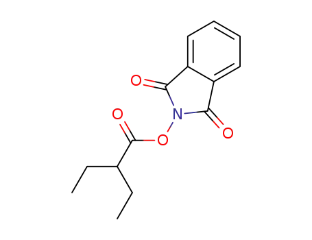 Molecular Structure of 2245137-17-9 (1,3-dioxoisoindolin-2-yl 2-ethylbutanoate)