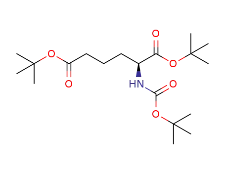 di-tert-butyl (2S)-2-[(tert-butoxycarbonyl)amino]hexanedioate