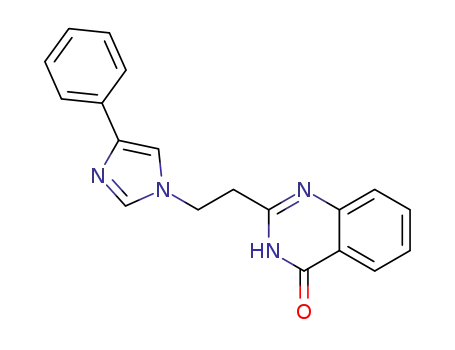 2-(2-(4-phenyl-1H-imidazol-1-yl)ethyl)quinazolin-4(3H)-one